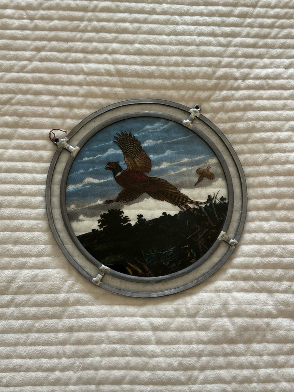 Vintage Sun Catcher Pheasant Bird
